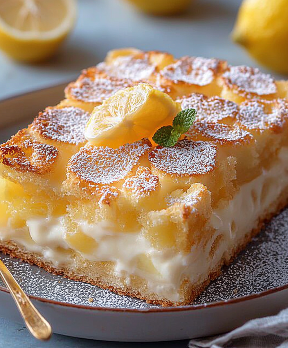 One-Bowl Lemon Dessert