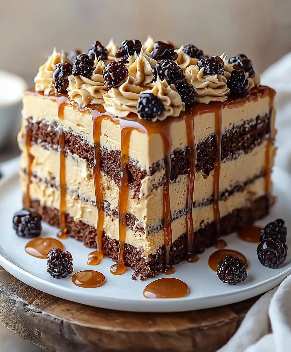 Decadent Caramel Cake