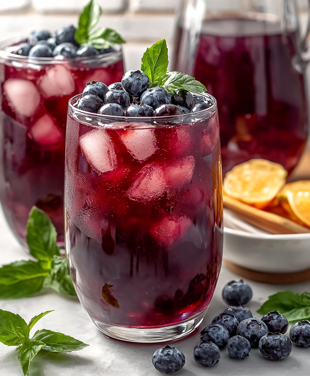 Blueberry Iced Tea