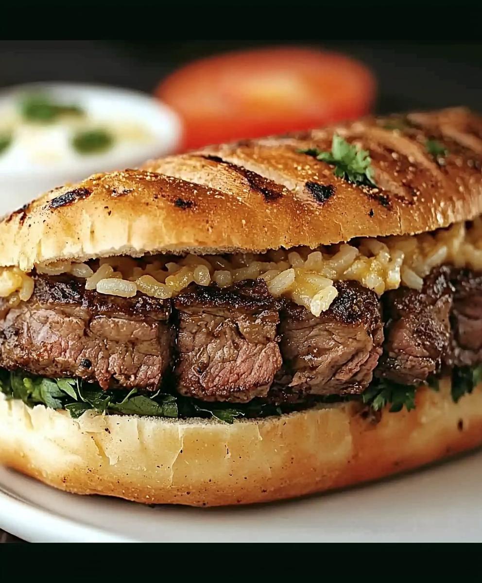 Steak Queso Rice