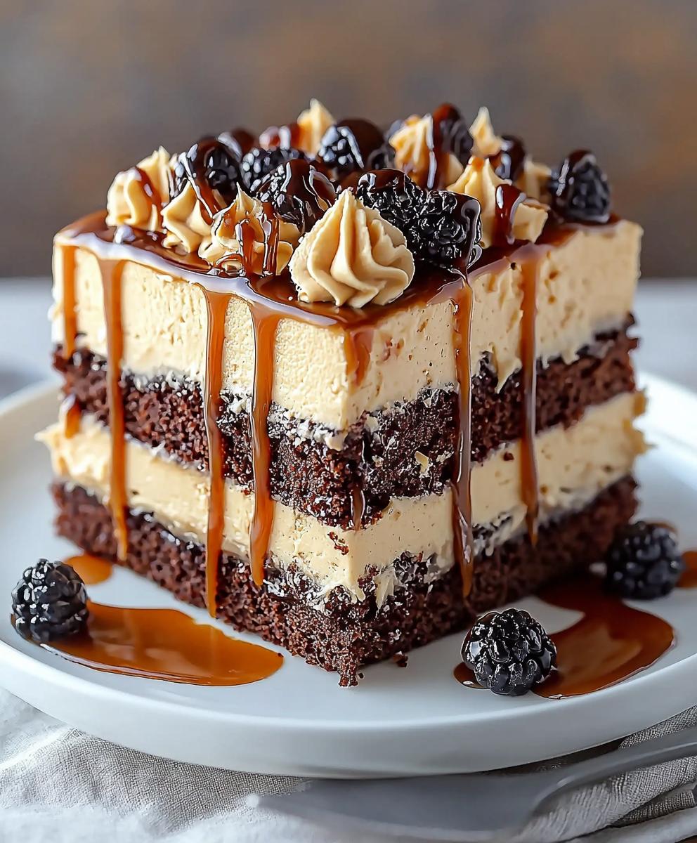 Decadent Caramel Cake