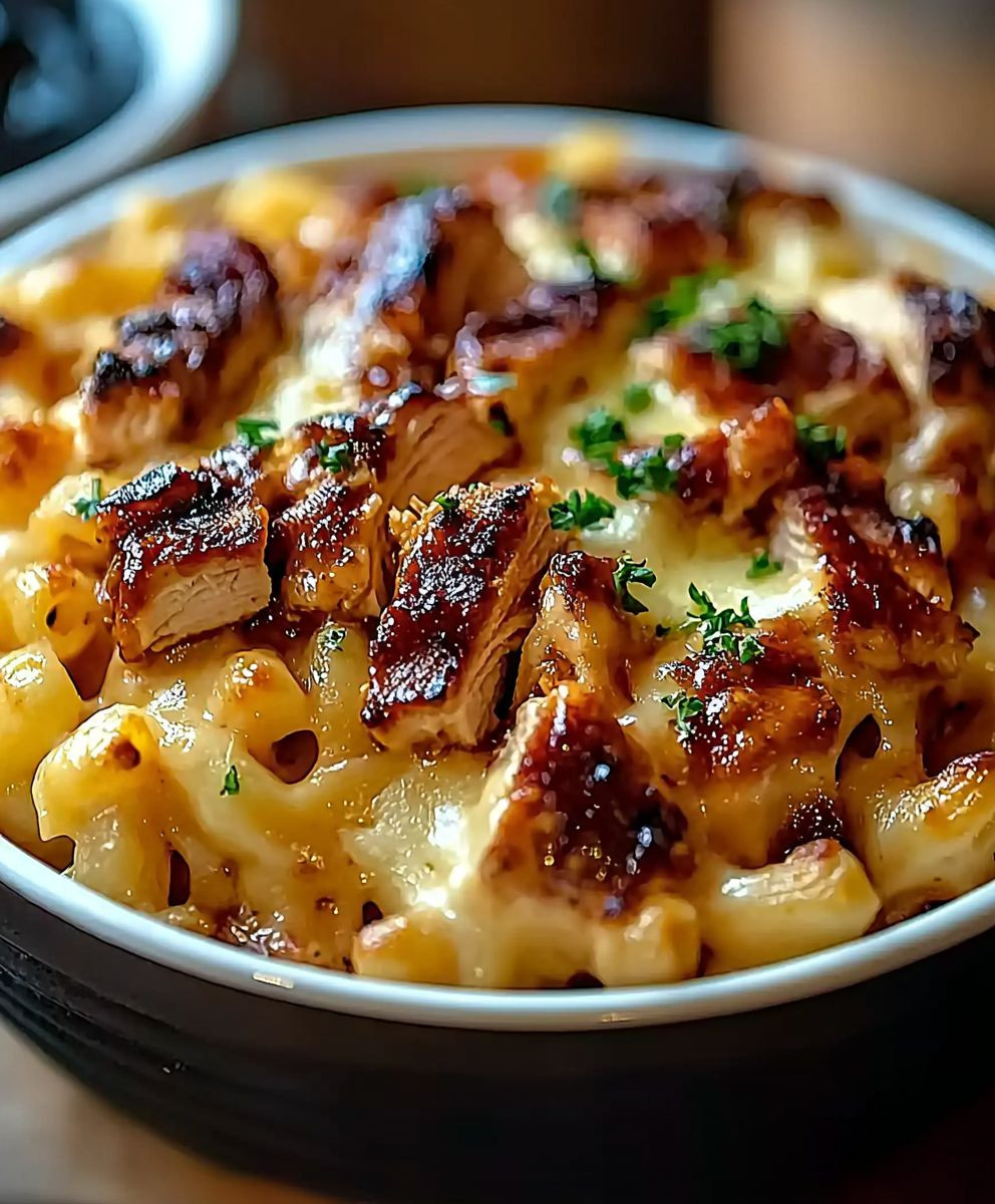BBQ Chicken Mac Cheese