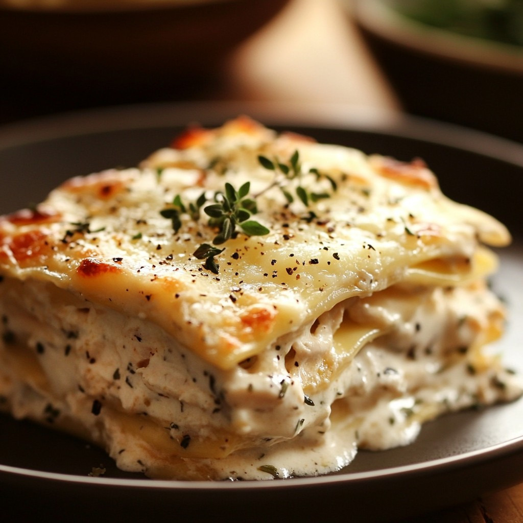 Chicken Alfredo Lasagna