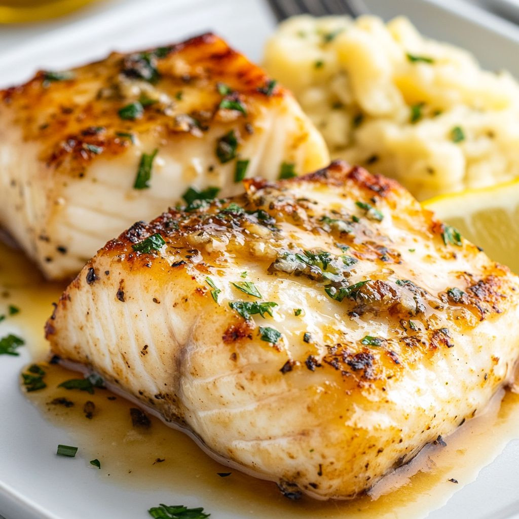 Garlic Herb Butter Mahi Mahi