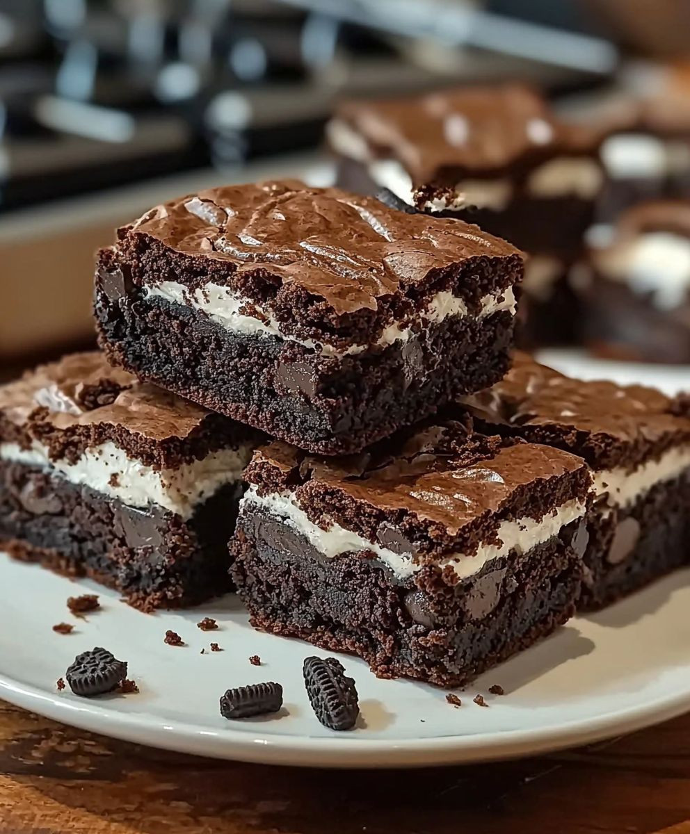 Oreo Reese's Fudge Brownies